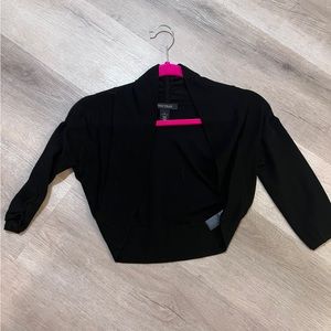 Cropped Black Sweater